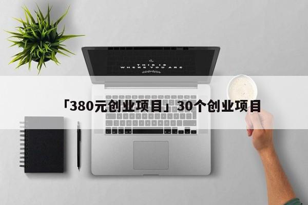 「380元创业项目」30个创业项目
