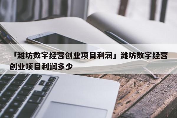 「潍坊数字经营创业项目利润」潍坊数字经营创业项目利润多少