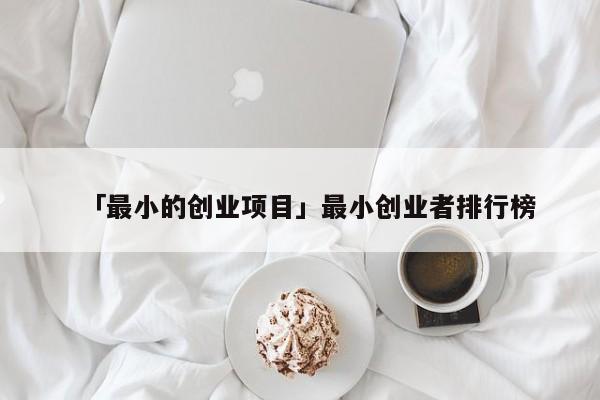 「最小的创业项目」最小创业者排行榜