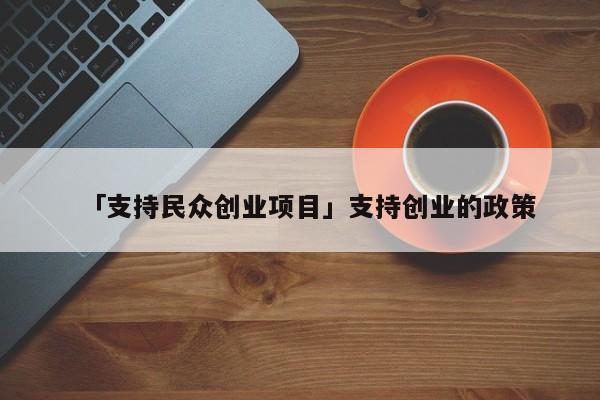 「支持民众创业项目」支持创业的政策