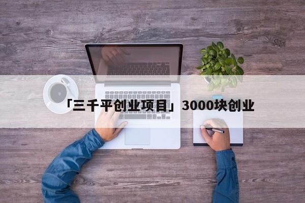 「三千平创业项目」3000块创业