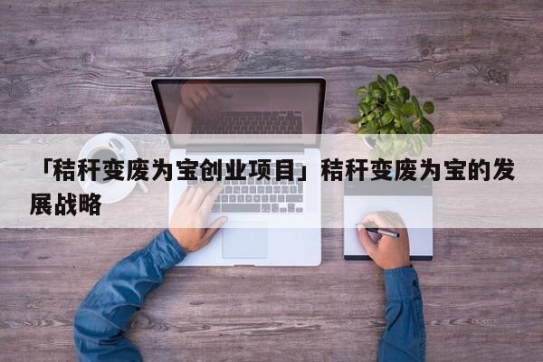 「秸秆变废为宝创业项目」秸秆变废为宝的发展战略
