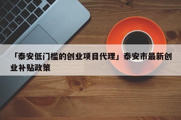 「泰安低门槛的创业项目代理」泰安市最新创业补贴政策
