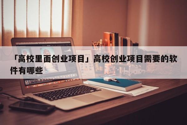 「高校里面创业项目」高校创业项目需要的软件有哪些